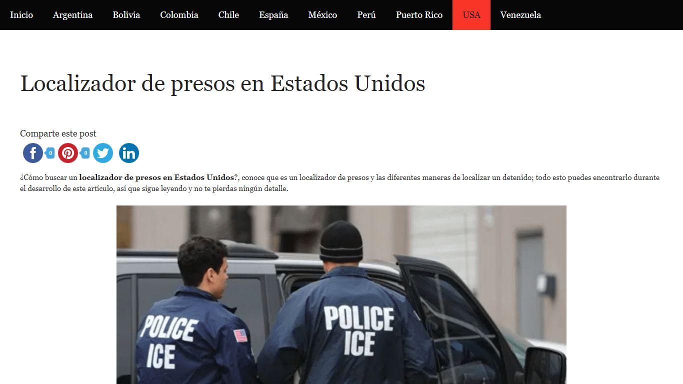 LOCALIZADOR DE PRESOS EN ESTADOS UNIDOS - Tu tramite aquí